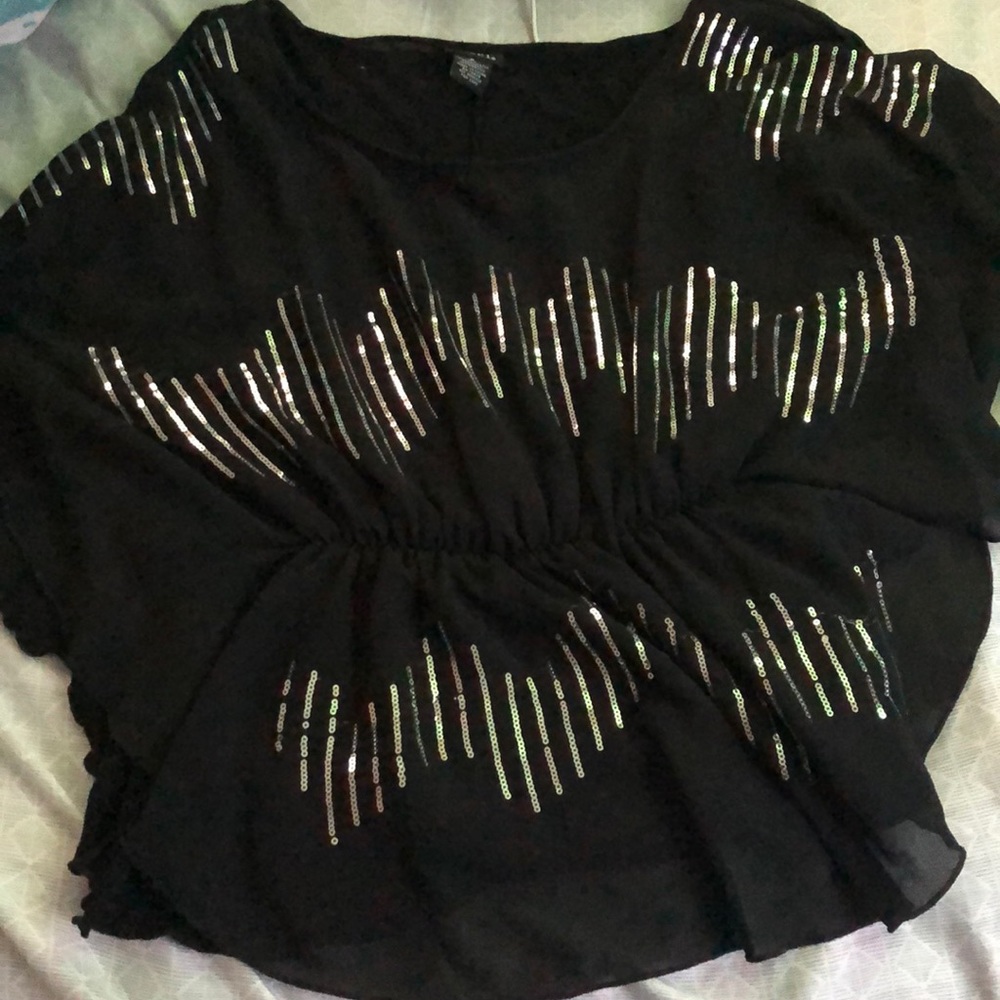 A dressy Rue21 shirt barely even wore it.